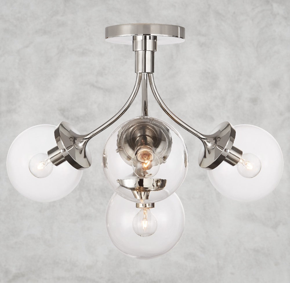 Prescott Semi-Flush Mount 18", 28"